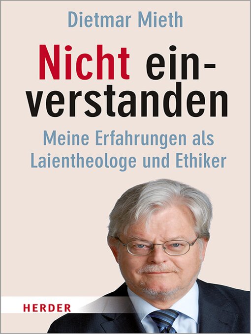 Title details for Nicht einverstanden by Prof. Dietmar Mieth - Available